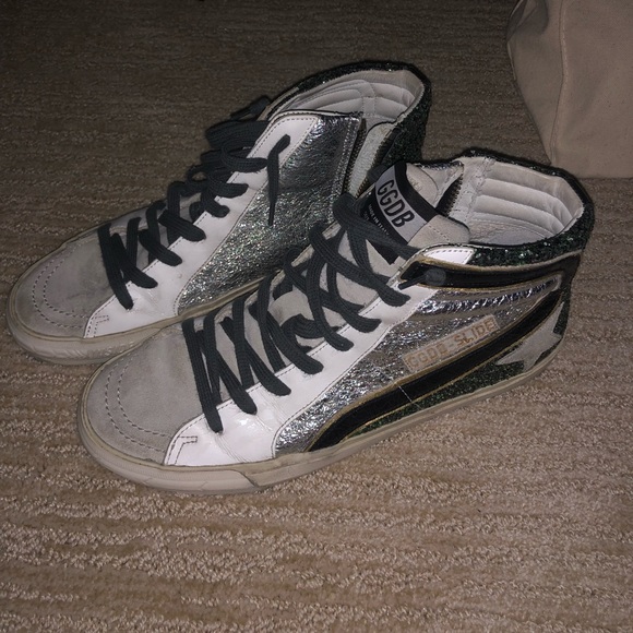 Golden Goose Shoes - Golden Goose Deluxe Brand Slide Sneakers